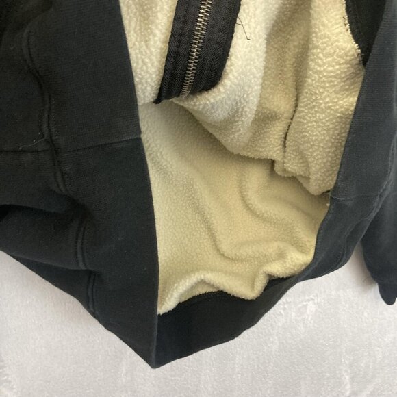 KBC Superior Beer Sherpa Lined Zip Up Hoodie Mens Medium Houghton MI Jacket - Picture 13 of 15